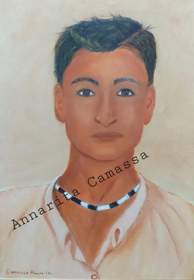 «Ritratto» — Dipinto di Annarita Camassa